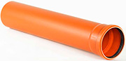Труба пвх Хемкор оранжевая для канализации от 160 до 500 мм